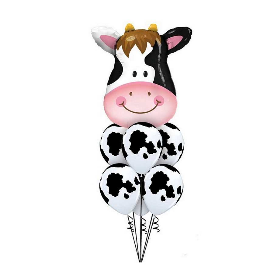 Crazy Cow Balloon Bouquet
