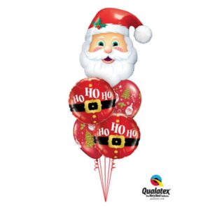 Santa's On His Way Balloon Bouquet