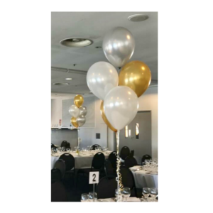 Bouquet of 5 Helium Latex Balloons