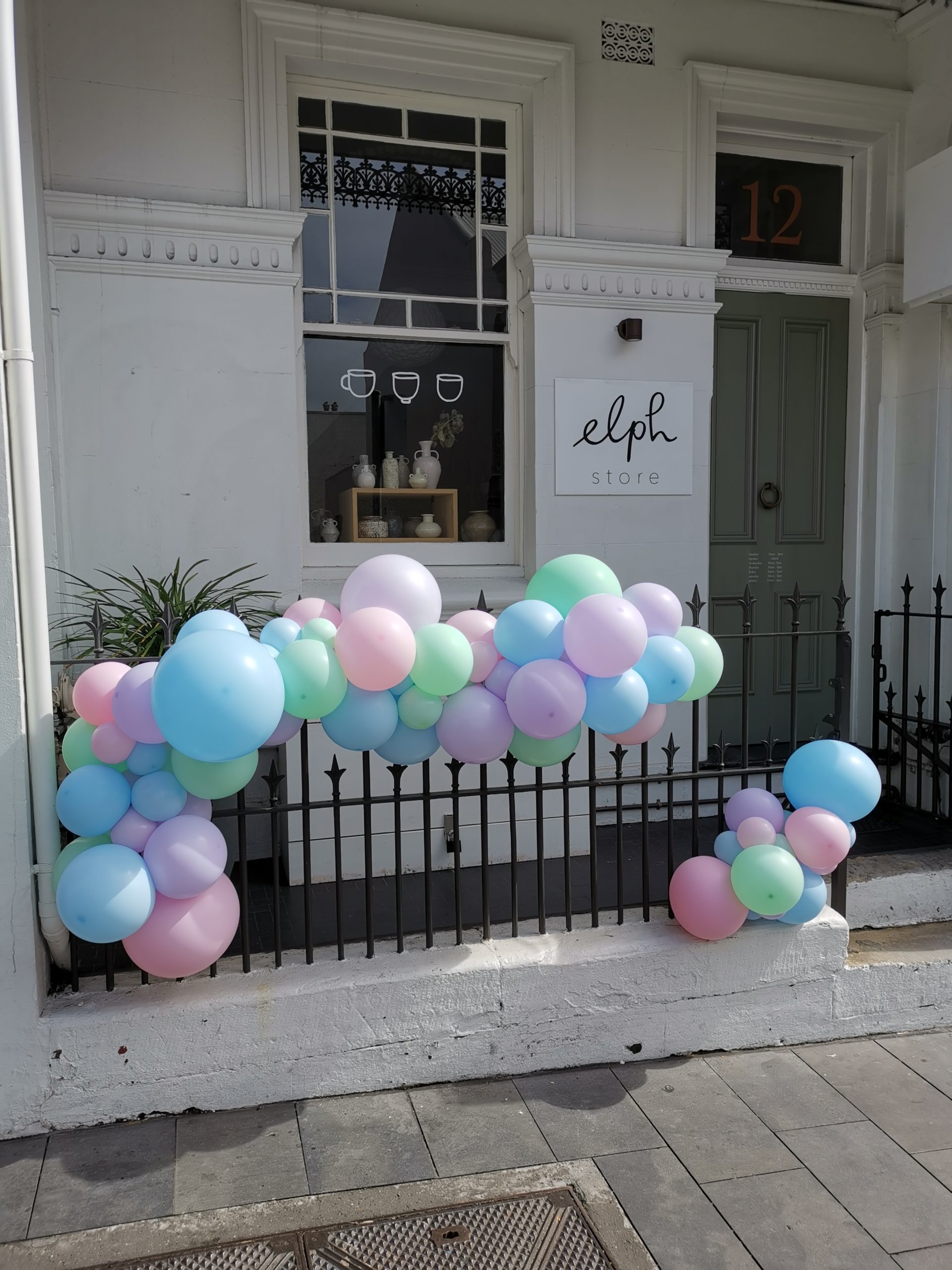 Organic Balloon Garland