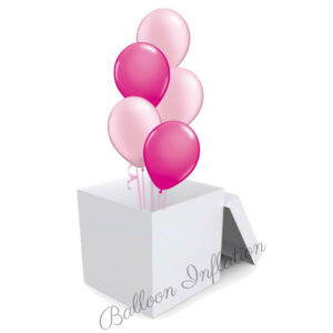 Pink Bouquet in A Box - Perfect for Gender Reveal